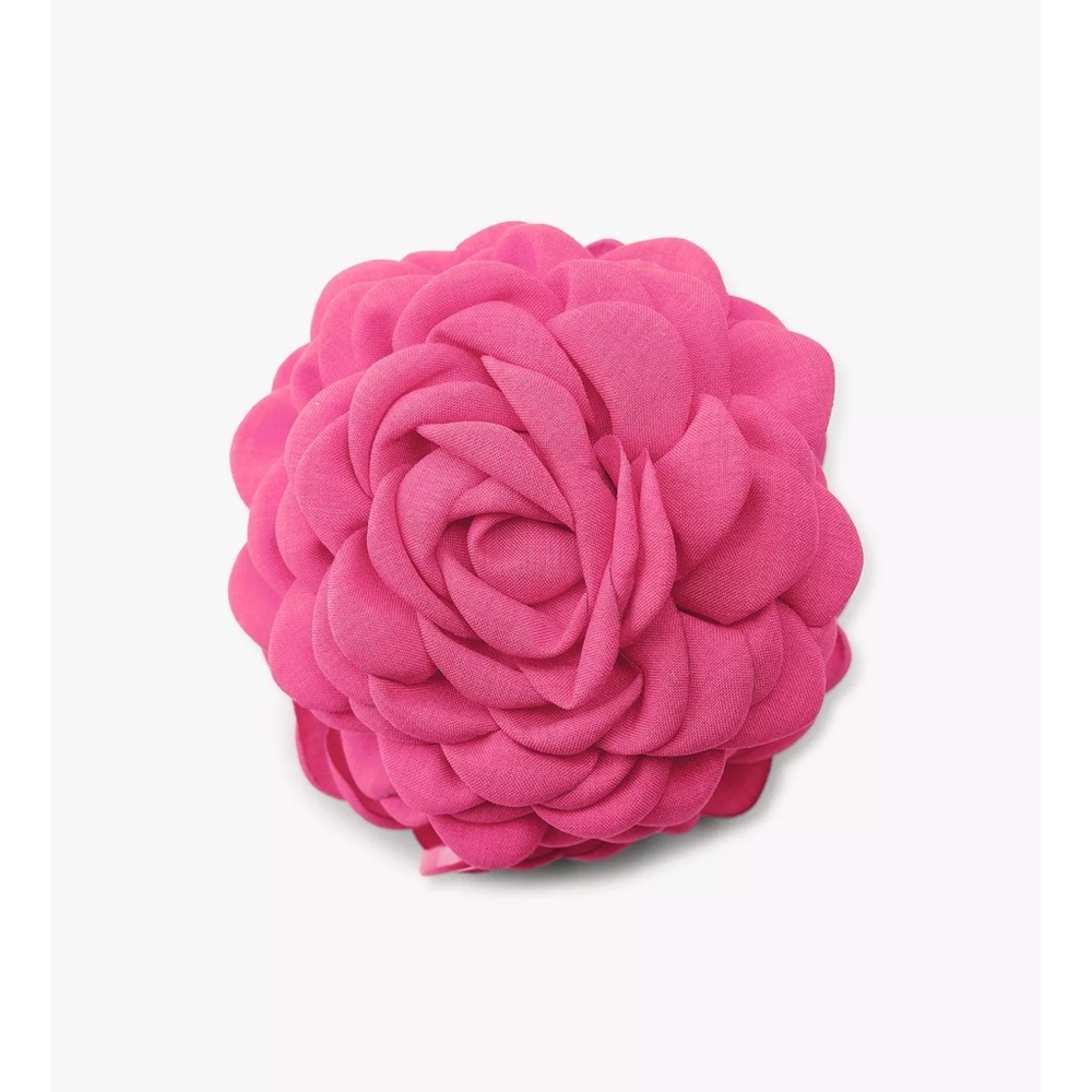 ZARA FLOWER FABRIC HAIR CLIP